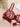 RED BUTTERFLY EMBROIDERY LINGERIE SET DITSY FLORAL
