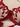 RED BUTTERFLY EMBROIDERY LINGERIE SET DITSY FLORAL