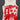 RED GRAPHIC PRINT STRAPLESS TANK TOP SUMMER