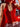 RED HALTER CORSET TOP BACKLESS PARTY