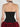 RED HALTER CORSET TOP BACKLESS PARTY