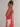 RED HALTER TOP SLEEVELESS CROP BODYSUIT