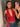 RED HALTER TOP SLEEVELESS CROP BODYSUIT