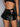 RED HEART CUTOUT MINI SKIRT FAUX LEATHER PLEATED