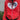 RED KITTEN HEART ZIP HOODIE EVERYDAY WEAR