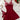 RED LACE LINGERIE SET FLORAL SILK SLIP