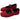 RED MARY JANE FLATS: VINTAGE JANE FLATS PAIR
