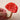 RED MUSHROOM HAIR CLIP WITH YELLOW SPOTS ACCESSORY FOR HAIRSTYLES