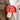 RED MUSHROOM HAIR CLIP WITH YELLOW SPOTS ACCESSORY FOR HAIRSTYLES