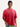 RED OVERSIZED T-SHIRT WITH CREW NECK COTTON DESIGN