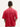 RED OVERSIZED T-SHIRT WITH CREW NECK COTTON DESIGN