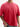 RED OVERSIZED T-SHIRT WITH CREW NECK COTTON DESIGN