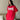 RED OVERSIZED Y2K VINTAGE T-SHIRT WITH STAR DESIGN