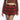 RED PLAID MINI SKIRT WITH FAUX LEATHER BELT