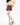RED PLAID PLEATED SKIRT FOR WOMEN FASHION ACCESSORY