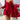 RED SATIN LINGERIE ROBE SET TIMELESS STYLE