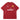 RED SHORT SLEEVE T-SHIRT WITH ROUND COLLAR - COTTON BLEND