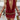 RED SPARKLY HALTER ELEGANT WRAP DRESS
