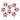 RED STAR HAIR CLIPS Y2K STAR-SHAPED HAIR CLIPS 10-PIECE SET