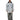 RETRO BASEBALL JACKET THORN ROSE DESIGN WITH DISTRESSED JEANS ENSEMBLE