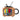 RETRO TELEVISION CERAMIC MUG: VINTAGE TV CERAMIC MUG WITH NOSTALGIC DESIGN