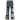 RETRO Y2K FLARED DENIM JEANS WITH PRINT ACCENTS FOR CASUAL OUTINGS