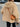 REVERSIBLE LOOSE FIT JACKET - BEIGE HOODED SHERPA-LINED DESIGN