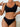 RIBBED LINGERIE SET: BROWN INTERCHANGEABLE BRA EVERYDAY WEAR