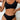 RIBBED LINGERIE SET: BROWN INTERCHANGEABLE BRA EVERYDAY WEAR