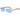 RIMLESS SUNGLASSES Y2K SQUARE FRAMELESS AZURE