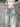 RIPPED DENIM JEANS HIGH WAIST LONG LENGTH