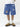 RIPPED DENIM SHORTS WASHED FINISH DENIM PIECE