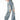 RIPPED WIDE-LEG DENIM JEANS - VINTAGE WIDE LEG STYLE