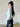 RUFFLE TOP BLUE JEANS OUTFIT FABRIC TEXTURE
