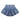 RUFFLED DENIM MINI SKIRT CASUAL SPRING SUMMER FALL