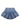 RUFFLED DENIM MINI SKIRT CASUAL SPRING SUMMER FALL