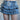 RUFFLED DENIM MINI SKIRT WITH LACE-UP DETAIL FOR CASUAL STREET STYLE