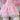 RUFFLED SKIRT - SWEET PINK LACE IN DARLINGAGA LOLITA STYLE