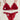 SCARLET LACE LINGERIE SET WITH ELEGANT FABRIC TEXTURE