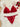 SCARLET LACE LINGERIE SET WITH ELEGANT FABRIC TEXTURE