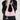SCARLETT BOW STUD VEGAN LEATHER SHOULDER BAG