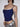 SCOOP NECK SLIM FIT TANK TOP IN NAVY BLUE WITH CAMOUFLAGE PANTS