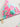 SEASHELL BIKINI SET VIBRANT TROPICAL PRINT