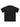 SHORT SLEEVE BLACK T-SHIRT WITH SMILEY FACE GRAPHIC
