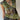 SHORT SLEEVE BUTTON-FRONT TOP WITH ALL-OVER SPRING SUMMER PRINT