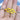 SILVER BRACELET WITH YELLOW FISH CHARMS VINTAGE CUTE GEOMETRIC - Sweetheart Supplies