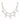 SILVER CHAIN BELT WITH STAR CHARMS FOR FASHION ACCESSORIES