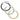 SILVER CHAIN BRACELET WITH 18K GOLD PLATED ACCENT