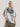 SILVER COURAGEOUS Y2K ALPHABET PATTERN SWEATER