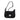 SILVER HEART-DECORATED SHOULDER BAG FOR WOMEN
